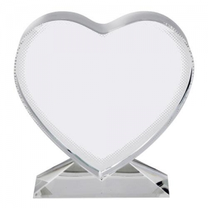 - Sublimasyon Kristal Kalp Çerçeve (1)  - Sublimasyon Kristal Kalp Çerçeve (1)