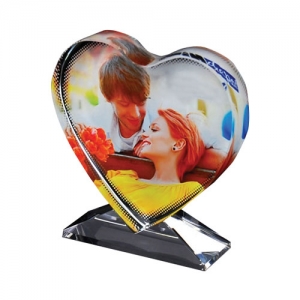 Sublimasyon Kristal Kalp Çerçeve - 3