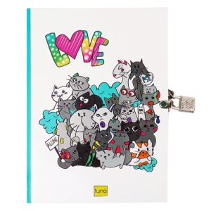 - Cat Love Kilitli Anı Defteri  - Cat Love Kilitli Anı Defteri