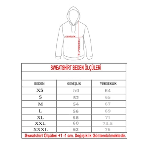 - Sublimasyon Cepli Kapşonlu Pamuk Polyester Unisex Sweatshirt - Yetişkin (1)  - Sublimasyon Cepli Kapşonlu Pamuk Polyester Unisex Sweatshirt - Yetişkin (1)