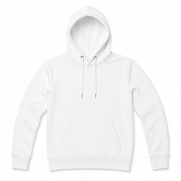 Sublimasyon Cepli Kapşonlu Pamuk Polyester Unisex Sweatshirt - Yetişkin - 1