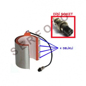 - Combo Pres Kupa Rezistansı ( 4 delikli / dişi soketli )  - Combo Pres Kupa Rezistansı ( 4 delikli / dişi soketli )
