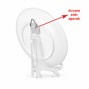 Sublimasyon Seramik Tabak 15 cm (askılıklı) (1)