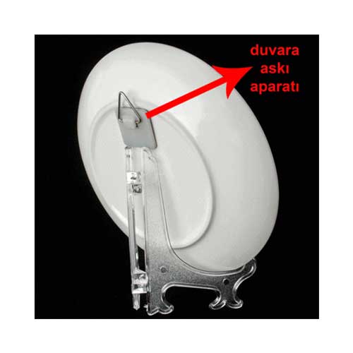 - Sublimasyon Seramik Tabak 20 cm (askılıklı ) (1)  - Sublimasyon Seramik Tabak 20 cm (askılıklı ) (1)