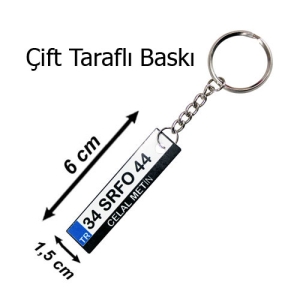 - Sub.Dikdörtgen Metal Anahtarlık 6x1,5 cm (1)  - Sub.Dikdörtgen Metal Anahtarlık 6x1,5 cm (1)