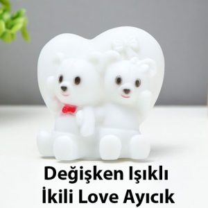 - Değişken Işıklı İkili Love Ayıcık  - Değişken Işıklı İkili Love Ayıcık