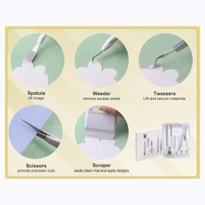 - DiyCut Folyo Flex Ayıklama Aparat Kiti (1)  - DiyCut Folyo Flex Ayıklama Aparat Kiti (1)