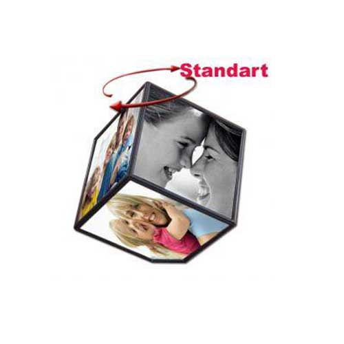 Dönen Küp Çerçeve 10x10 cm - Standart - 3