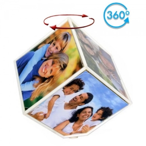 - Dönen Küp Çerçeve 16x16 cm - Standart  - Dönen Küp Çerçeve 16x16 cm - Standart