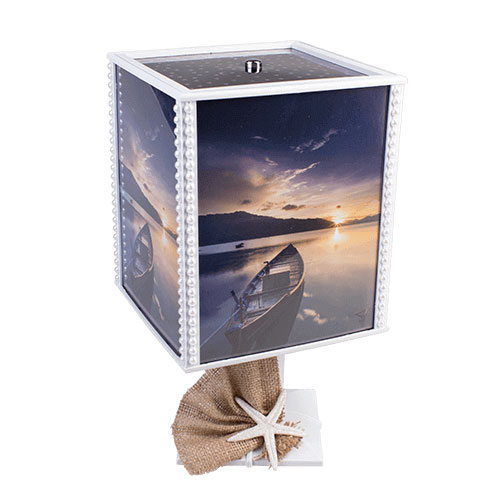  - Dönen Ledli Abajur Çerçeve (İnci Deniz Yıldızı) (1)