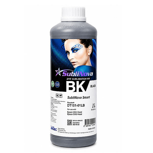 Inktec Sublinova Sublimasyon Mürekkebi - 1000 ml / Siyah - 1