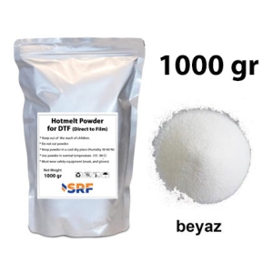 - DTF Poliüretan Beyaz Transfer Baskı Tozu 1 Kg (1)  - DTF Poliüretan Beyaz Transfer Baskı Tozu 1 Kg (1)
