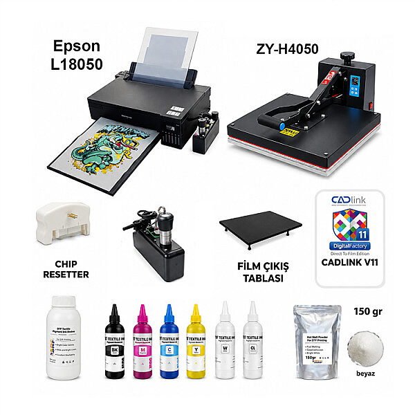 DTF Tekstil Baskı Seti A3 (CADLink) - 2