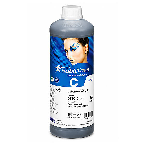 Inktec Sublinova Sublimasyon Mürekkebi - 1000 ml / Mavi - 1