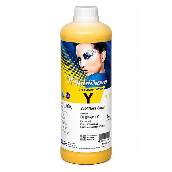 Inktec Sublinova Sublimasyon Mürekkebi - 1000 ml / Sarı - 1