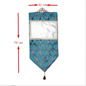 - Sublimasyon Duvar Şalı - Turkuaz (1)  - Sublimasyon Duvar Şalı - Turkuaz (1)