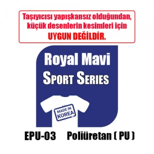 - Eco Royal Mavi Flex / 51 cm x 1 metre (1)  - Eco Royal Mavi Flex / 51 cm x 1 metre (1)