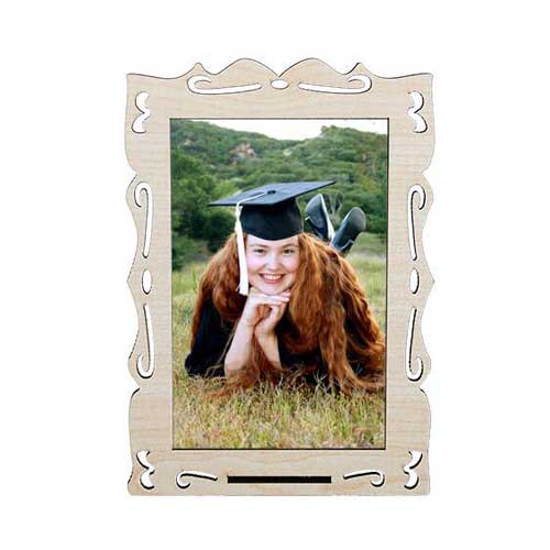  - Eko. Ahşap 10x15 cm Çerçeve (Akça)