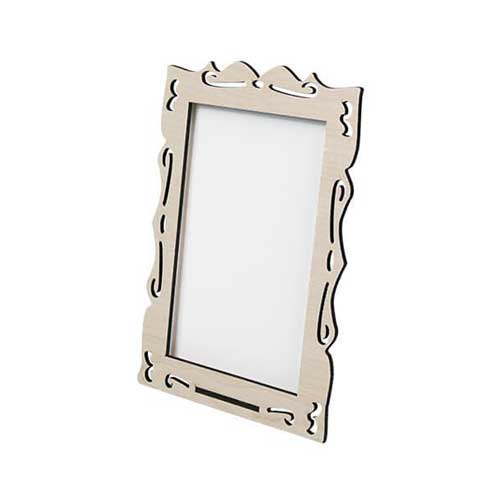  - Eko. Ahşap 10x15 cm Çerçeve (Akça) (1)