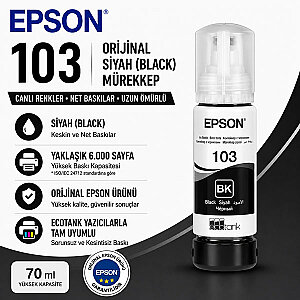EPSON 103 Orijinal Siyah Mürekkep (1)