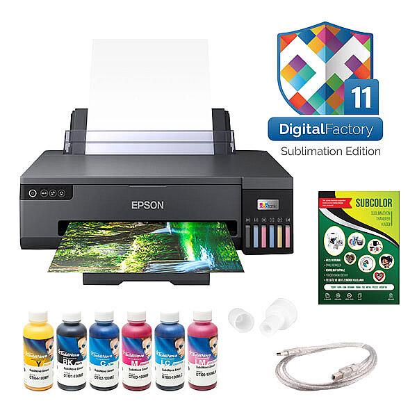 Epson L18050 Sublimasyon A3 Yazıcı Seti + CADlink RIP Yazılımı   - 1