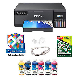 Epson L8050 Sublimasyon A4 Yazıcı Seti + CADlink RIP Yazılımı  