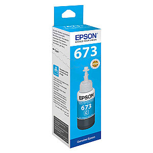 EPSON T6732 Orijinal Mavi  Mürekkep