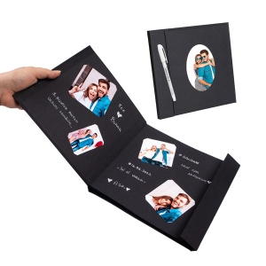 - Exclusive Beyaz Kalemli Kendin Yap Anı Defteri - Siyah (1)  - Exclusive Beyaz Kalemli Kendin Yap Anı Defteri - Siyah (1)