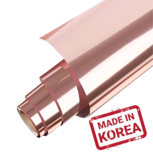 Roz Altın Tekstil Transfer Folyosu (Rose Foil) / 51 cm x 1 metre  (1)