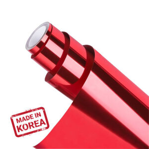 - KırmızıTekstil Transfer Folyosu (Red Foil) / 51 cm x 1 metre  - KırmızıTekstil Transfer Folyosu (Red Foil) / 51 cm x 1 metre