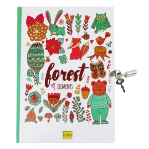 - Forest Elements Kilitli Anı Defteri  - Forest Elements Kilitli Anı Defteri