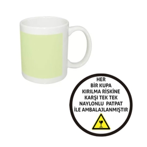- Fosforlu Porselen Beyaz Kupa - Kutulu (1)  - Fosforlu Porselen Beyaz Kupa - Kutulu (1)