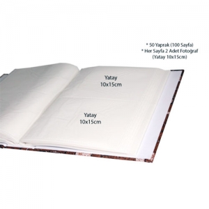  - Kiremit 200 lük 10x15cm Fotoğraf Albümü (1)