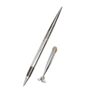  - Gümüş Renkli Metal Sümen Tükenmez Kalem 