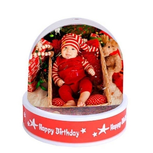  - Happy Birthday Müzikli Işıklı Kar Küresi (1)