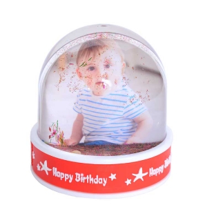  - Happy Birthday Müzikli Işıklı Kar Küresi