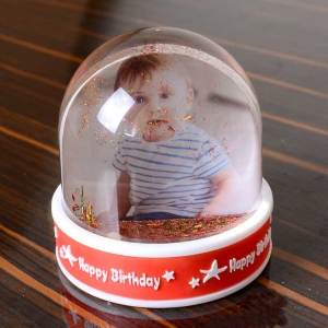 Happy Birthday Müzikli Işıklı Kar Küresi - 3