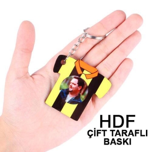 - HDF Çift Taraflı Anahtarlık - Forma  - HDF Çift Taraflı Anahtarlık - Forma