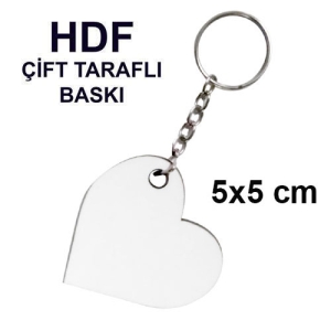 - HDF Çift Taraflı Anahtarlık - Kalp (1)  - HDF Çift Taraflı Anahtarlık - Kalp (1)