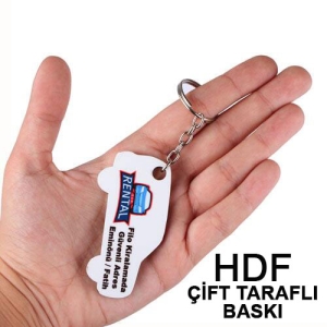 - HDF Çift Taraflı Anahtarlık - Araba  - HDF Çift Taraflı Anahtarlık - Araba