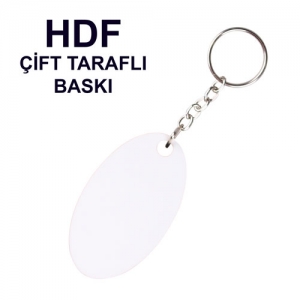- HDF Çift Taraflı Anahtarlık - Oval (1)  - HDF Çift Taraflı Anahtarlık - Oval (1)