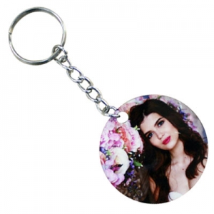 HDF Çift  Taraflı Anahtarlık - Yuvarlak - 3