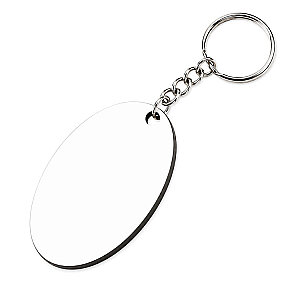 HDF Tek Taraflı Anahtarlık - Oval