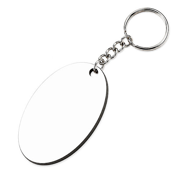 HDF Tek Taraflı Anahtarlık - Oval - 1