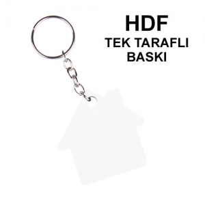 - HDF Tek Taraflı Anahtarlık - Ev (1)  - HDF Tek Taraflı Anahtarlık - Ev (1)