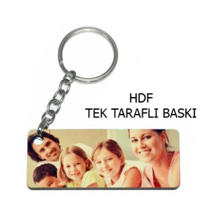 - HDF Tek Taraflı Anahtarlık 3x6 cm - Dikdörtgen  - HDF Tek Taraflı Anahtarlık 3x6 cm - Dikdörtgen