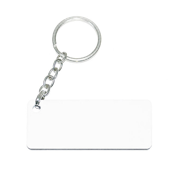 HDF Tek Taraflı Anahtarlık 3x6 cm - Dikdörtgen - 1