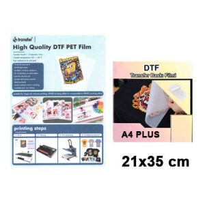- İ Transfer A4 PLUS (21x35 cm) DTF Pet Film - 100 adet (1)  - İ Transfer A4 PLUS (21x35 cm) DTF Pet Film - 100 adet (1)