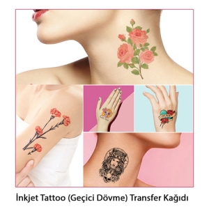 SRF - SRF İnkjet Tattoo (Geçici Dövme) Transfer Kağıdı (5 adet A4) (1) SRF - SRF İnkjet Tattoo (Geçici Dövme) Transfer Kağıdı (5 adet A4) (1)