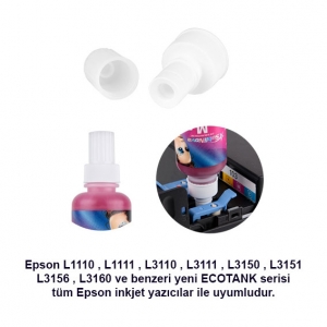 İnktec - Kolay Mürekkep Dolum Aparatı (Epson EcoTank Uyumlu) İnktec - Kolay Mürekkep Dolum Aparatı (Epson EcoTank Uyumlu)